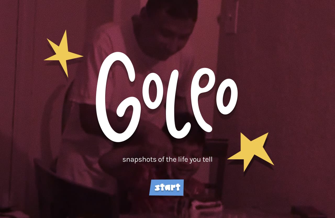 Start the Golpo experience