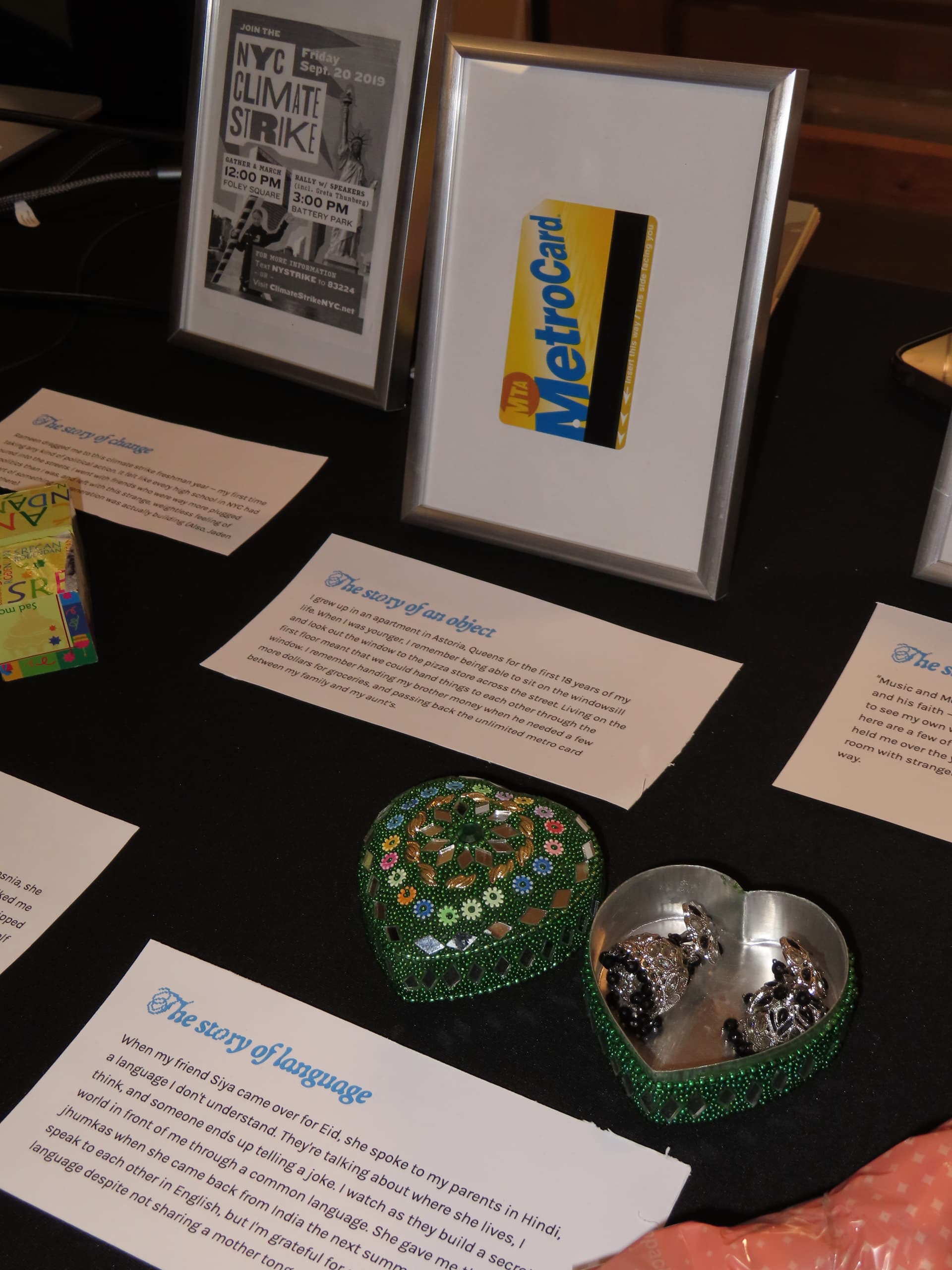 Golpo installation at the exhibition